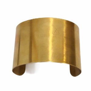 Brass Metal Cuff Bracelet New